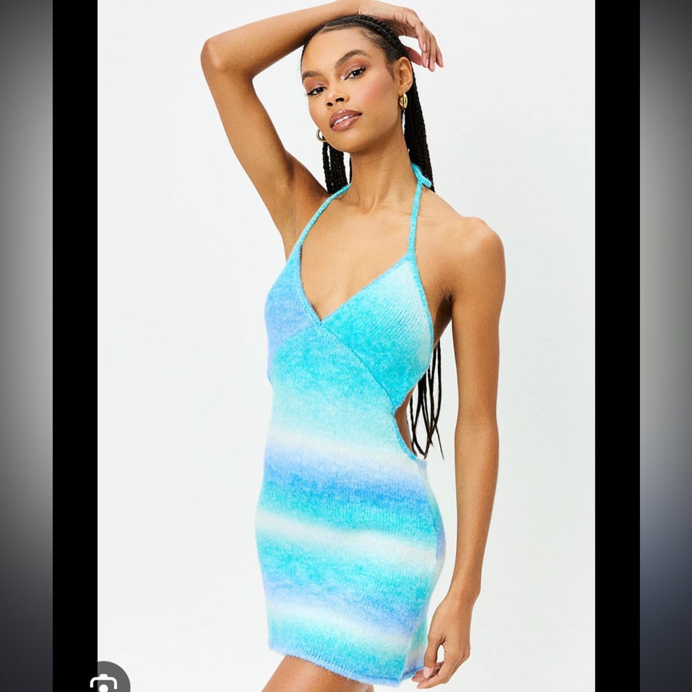 Frankie’s Bikinis Debbie Knit Dress Sz Small Like new!